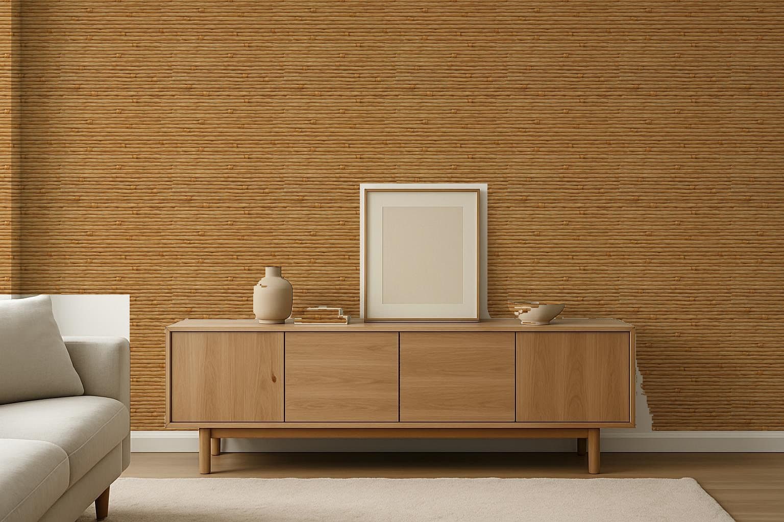 Seagrass Weave in a living room